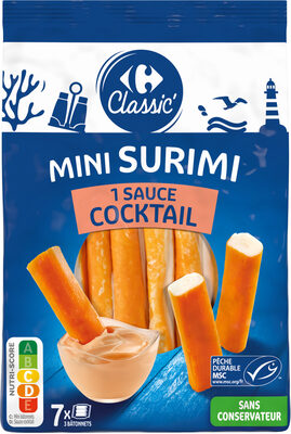 Mini Surimi 1 Sauce cocktail