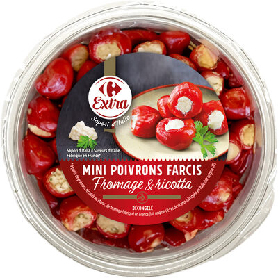 Mini poivrons farcis