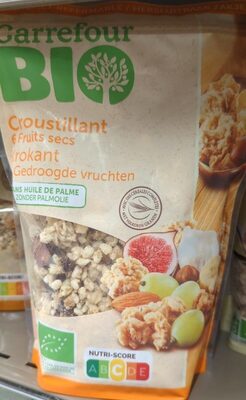 Croustillant 6 fruits secs front packaging