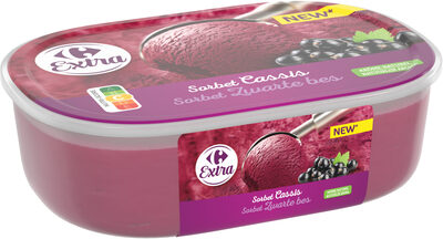 Sorbet cassis
