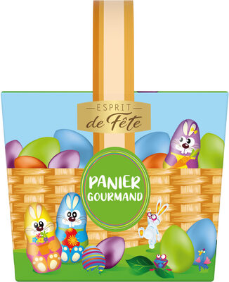 Panier gourmand front packaging
