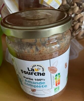 Purée d'Amandes Complètes 100% Bio