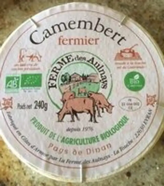 Camembert Lait Cru