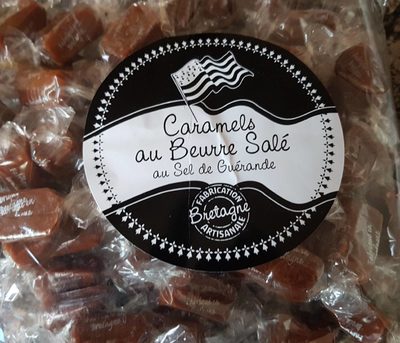 Caramel au beurre salé front packaging