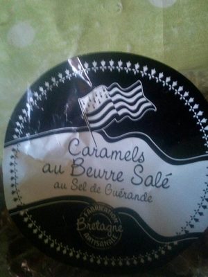 caramel beurre salé front packaging