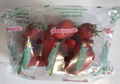 Gariguette front packaging