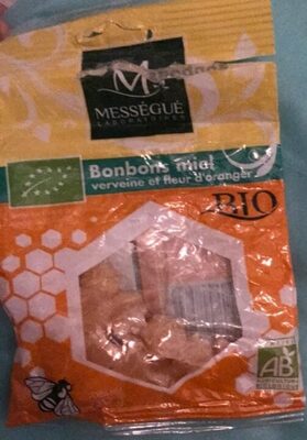 Bonbons miel front packaging