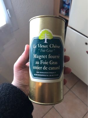 Magret fourré au foie gras entier de canard