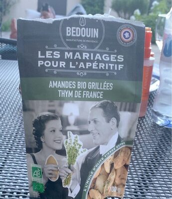 Amandes bio grillées thym