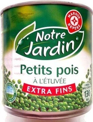 Petits pois extra fins 1/2