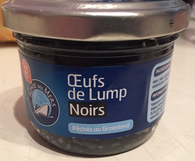 Ronde des Mers - Oeufs de lompe noirs front packaging