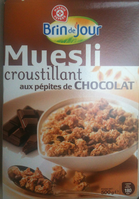 Muesli croustillant chocolat