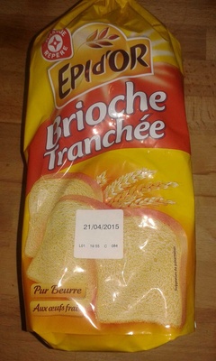 Brioche tranchée nature