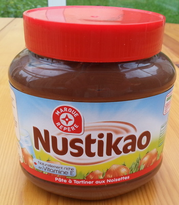 Nustikao - Pâte à tartiner aux noisettes