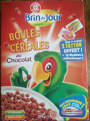 Boules céréales au chocolat