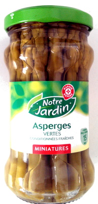 Asperges vertes miniatures