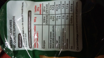 Pâtes alimentaire Turin Gansettes front packaging