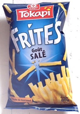 Frites goût Salé front packaging