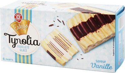 Glace feuilletée parfum vanille tyrolia front packaging