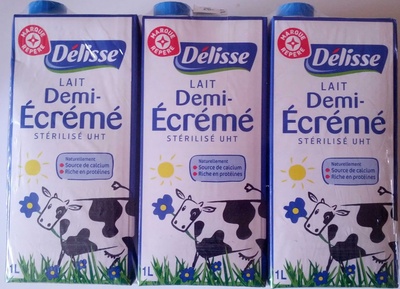 Lait demi-écrémé