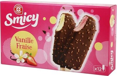 Bâtonnets vanille fraise x 12