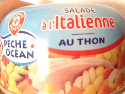 Salade italienne au thon front packaging