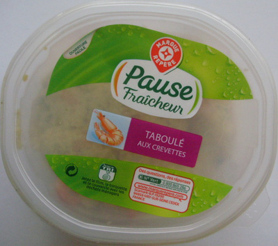 Taboulé aux crevettes