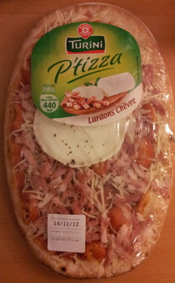 Pizza lardons et chèvre