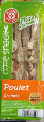 Plaisir & Gourmandise Poulet Crudités