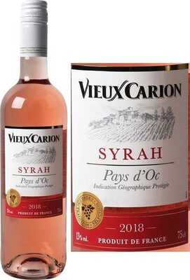 Vin de pays d'Oc syrah rosé I.G.P.