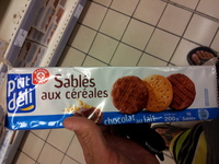 Sablés aux céréales