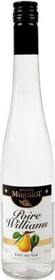 Eau de vie poire williams 40° front packaging