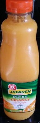 Jafaden - Pur jus d'orange pulpe pet front packaging