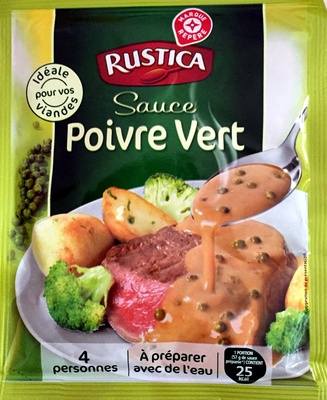Sauce au poivre vert