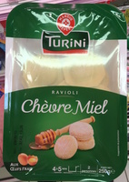 Ravioli au chèvre et miel