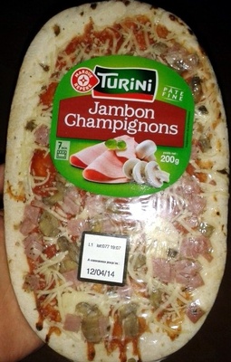 Turini - Pizza jambon champignons