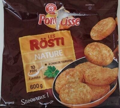 Les Rösti à l’huile de tournesol