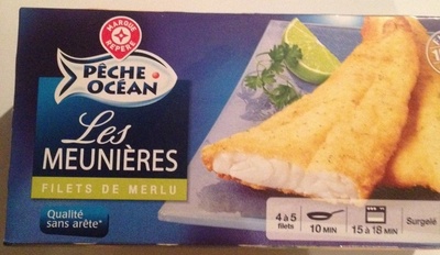 Filet merlu blanc meunière