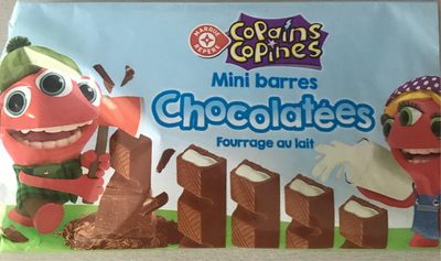 Mini barres chocolatées