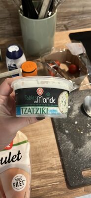 Tzatziki concombres et fromage frais