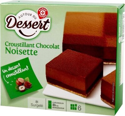 Croustillant noisette chocolat