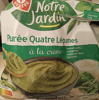 Purée Quatre Légumes à la crème