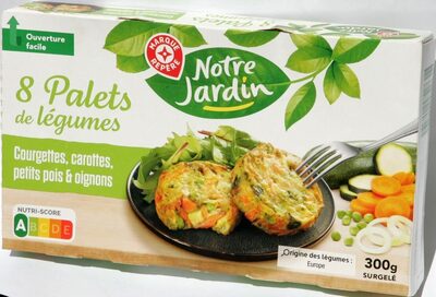 8 palets de légumes