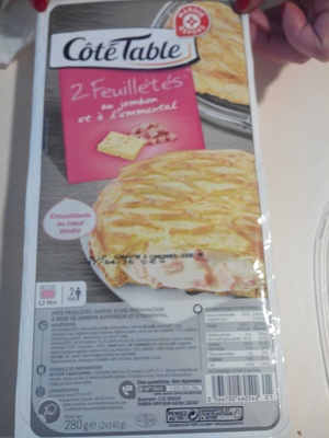 Feuilletés jambon/emmental