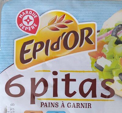 6 pitas front packaging