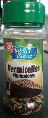 Vermicelles multicolores