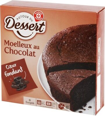 Moelleux au chocolat surgelé