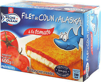 Panées de Colin d'alaska