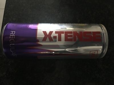 Boisson gazeuse énergisante front packaging