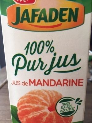 Jus de mandarine